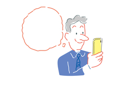 hear fromのイラスト